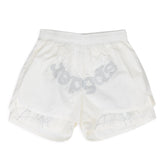 White OG Web Double Layer Shorts