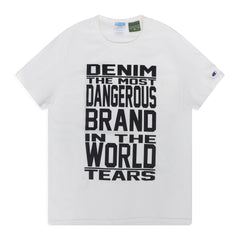 White Most Dangerous T-Shirt