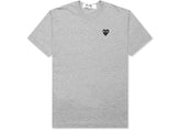 Comme des Garcons Play Women's Black Heart Emblem T-shirt Grey
