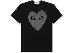 Comme des Garcons Play Women's Black Heart T-shirt Black