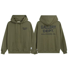 Gallery Dept Hollywood CA Olive Hoodie