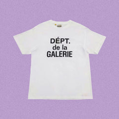Gallery Dept. DÉPT. de la GALERIE Short Sleeve T-Shirt - White/Black