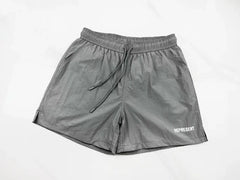 Represent Minimalist Nylon Shorts - Taupe/Grey