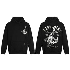 Represent "Keys to the Club" Graphic Heavyweight Hoodie - Black