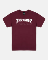 SKATE MAG - TSHIRT - MAROON
