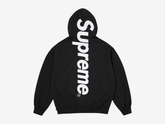 Supreme Appliqué Logo Hoodie Black