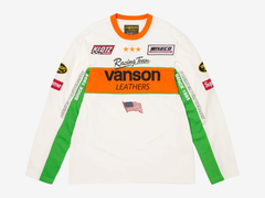 Supreme x Vanson Long Sleeve Top White