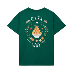 Casablanca Casa Way Printed T-Shirt 'Evergreen'