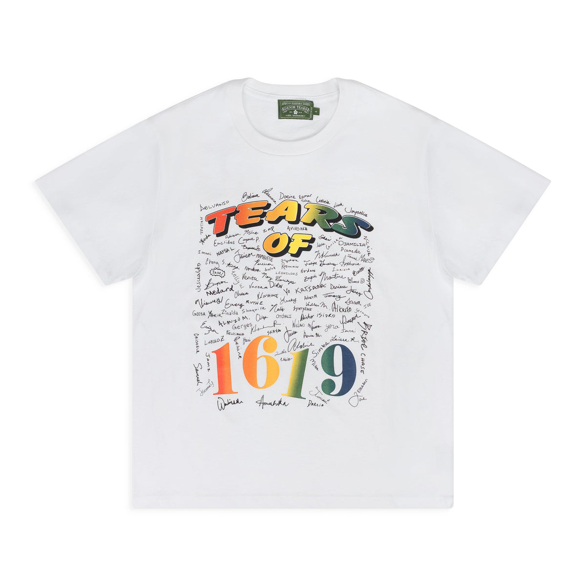 White Tears of 1619 T-Shirt