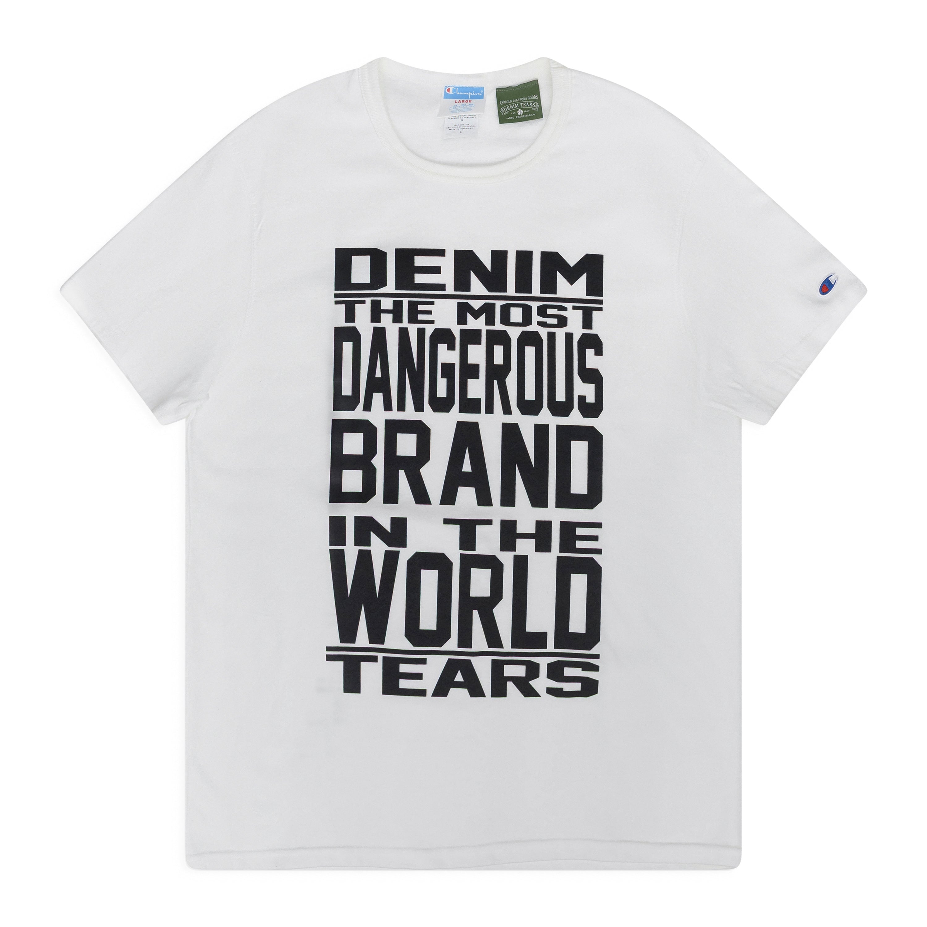 White Most Dangerous T-Shirt