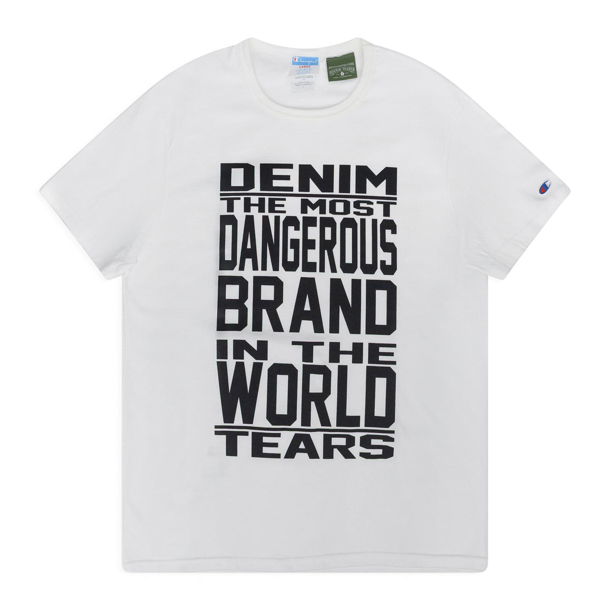 White Most Dangerous T-Shirt