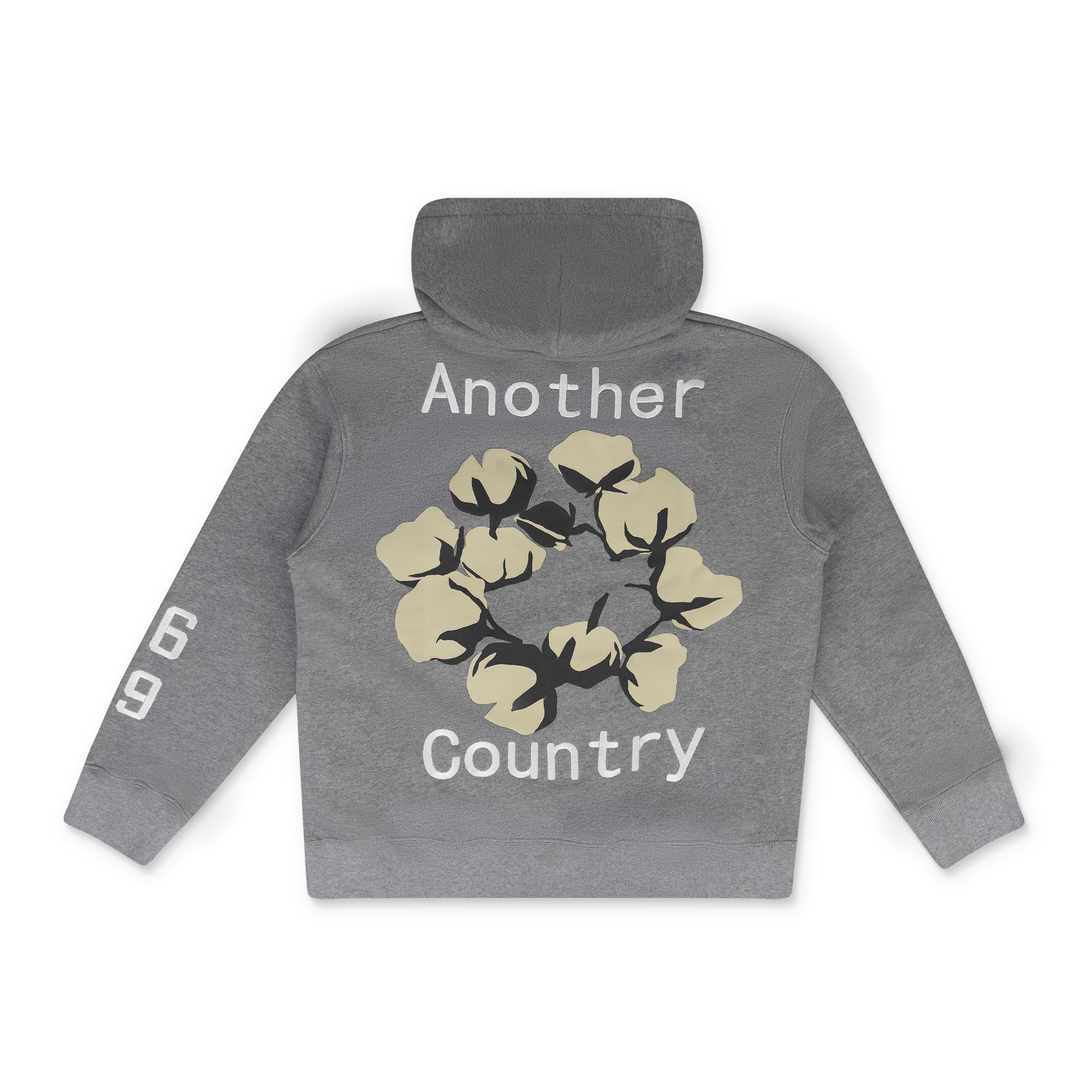 Grey Cactus Smiley Hoodie