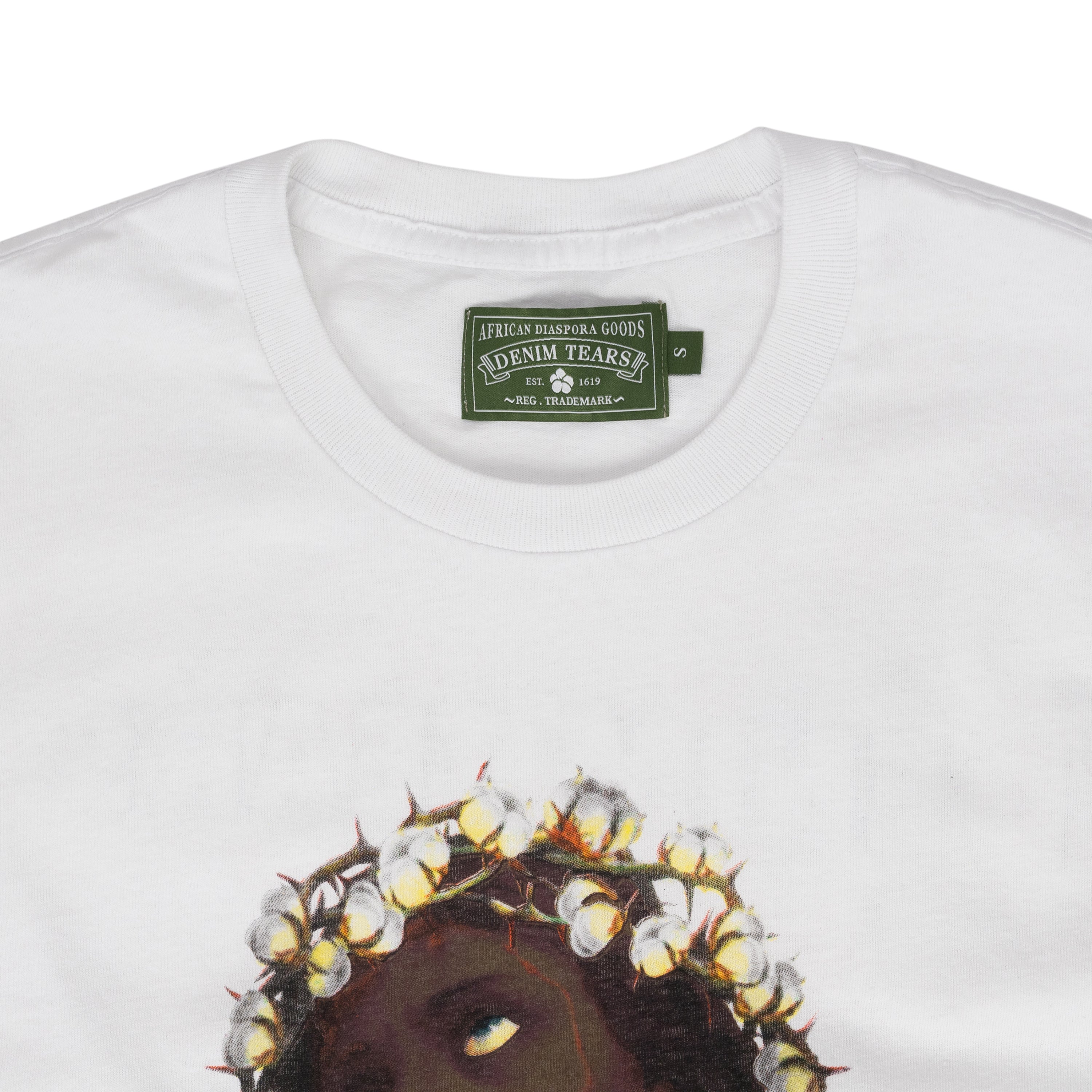 White Crown Made of Cotton T-Shirt
