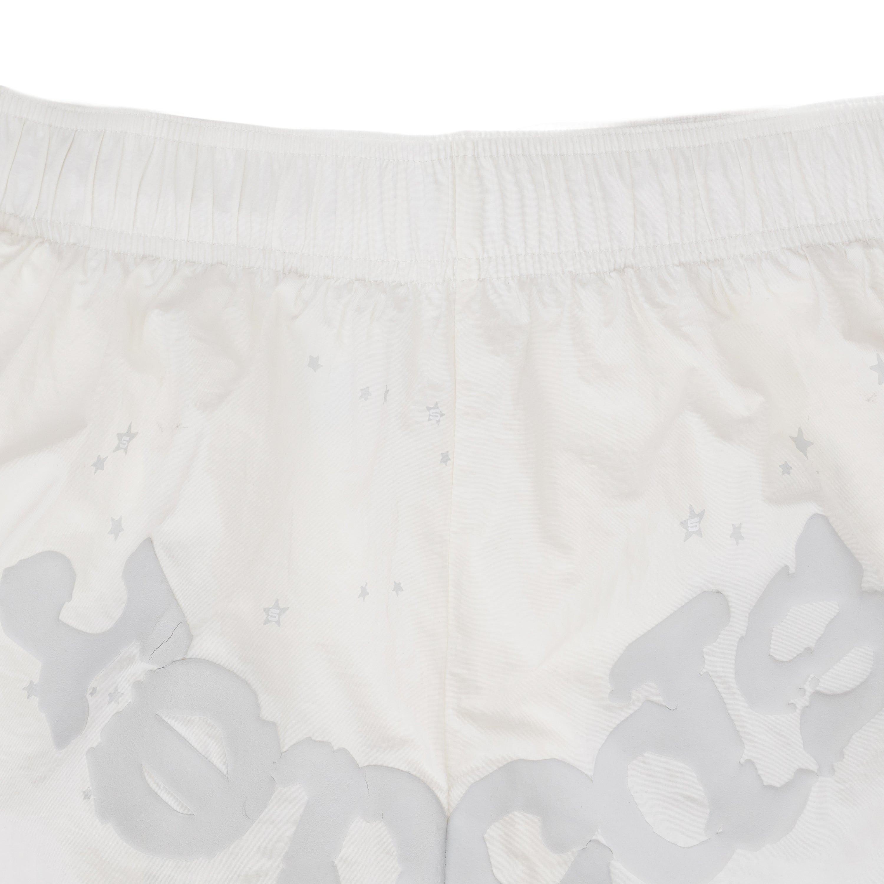 White OG Web Double Layer Shorts