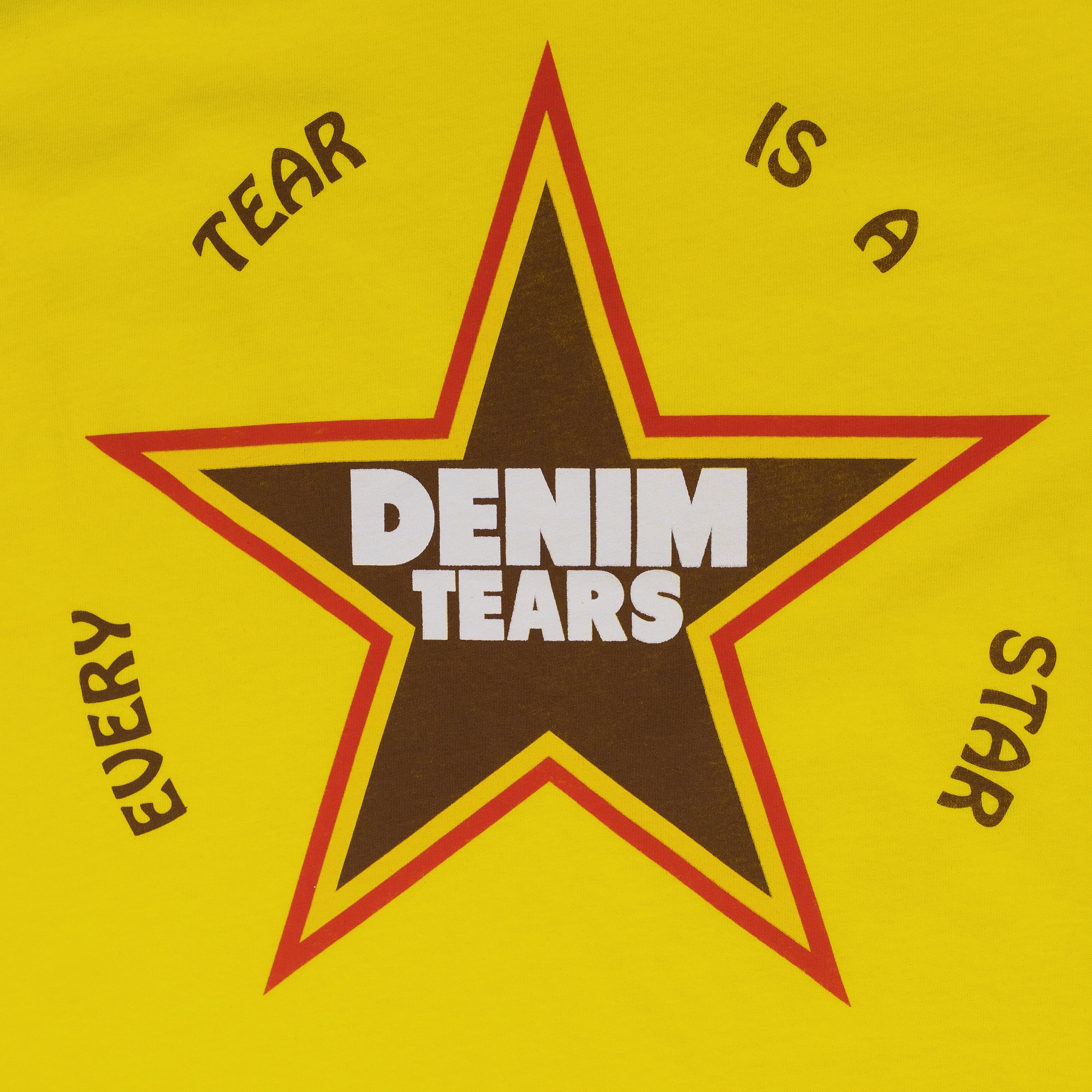 Yellow Every Tear Is A Star T-Shirt