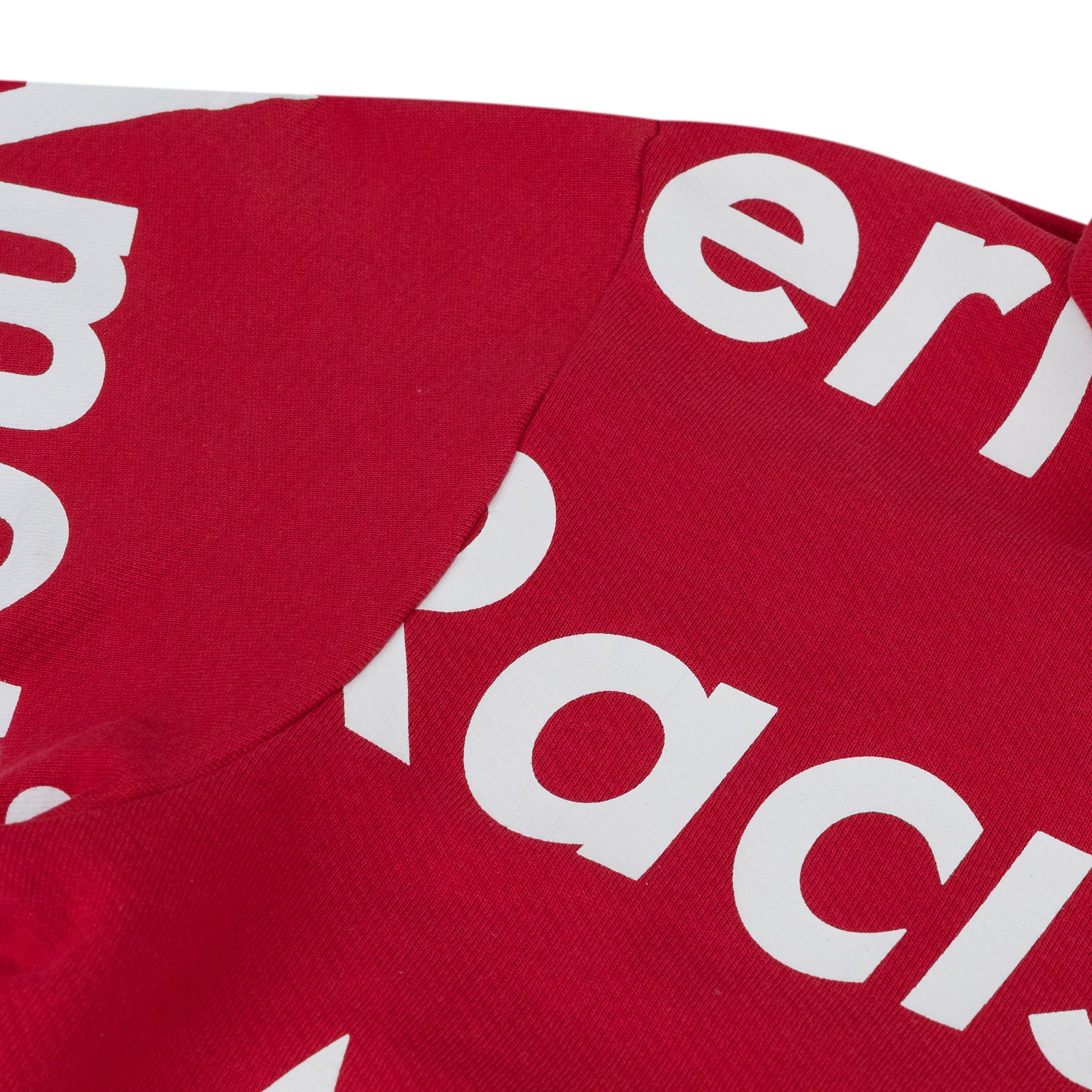 Red SRCA Graphic 1 Zip-up Hoodie