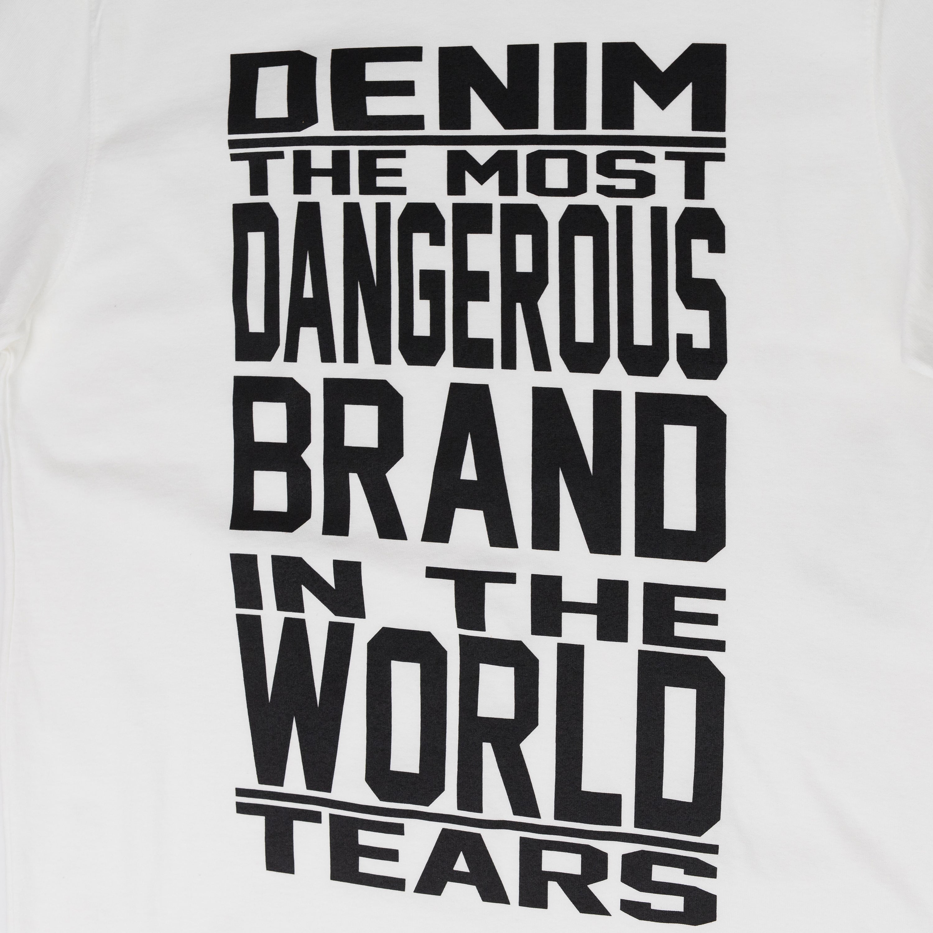 White Most Dangerous T-Shirt