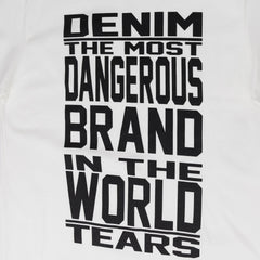 White Most Dangerous T-Shirt