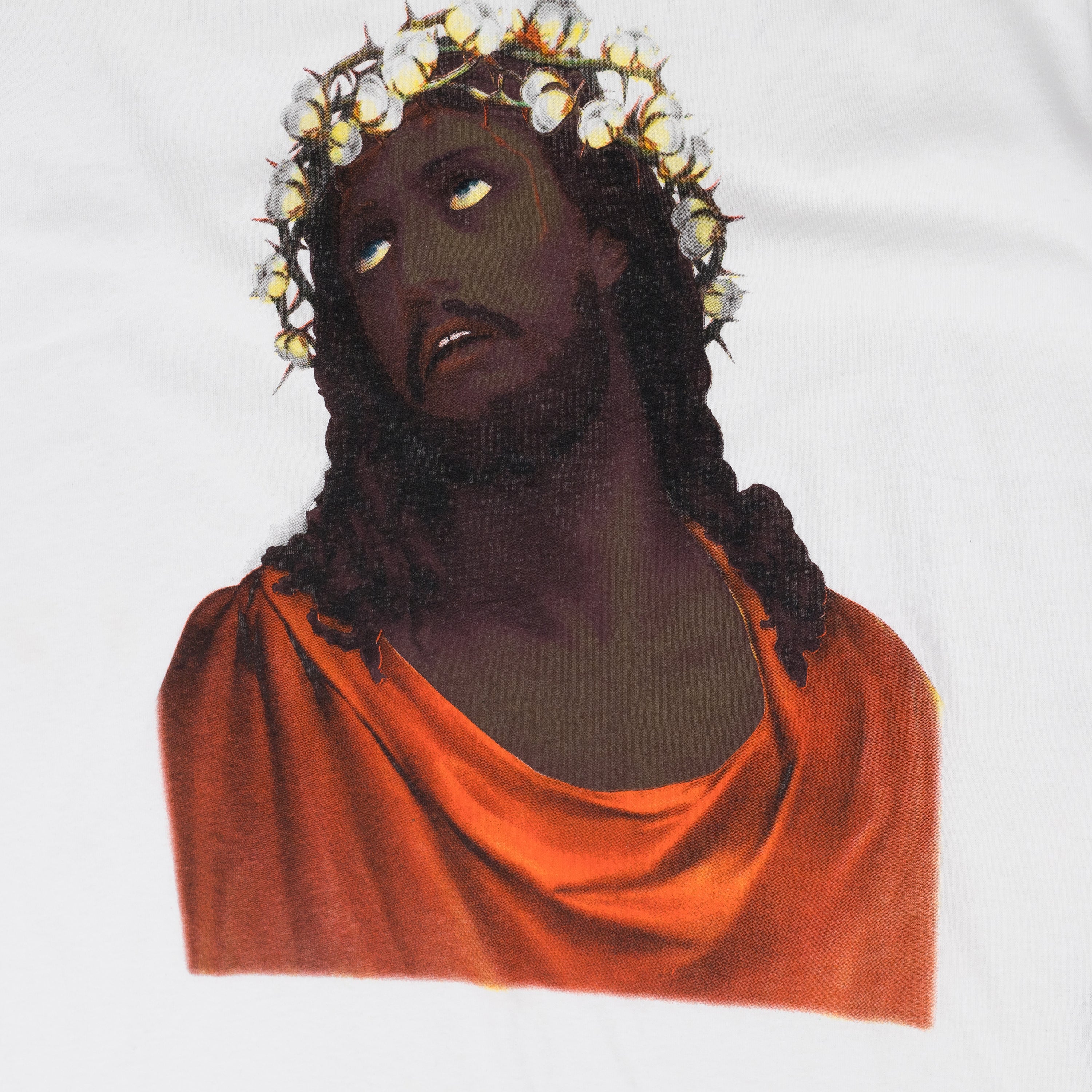 White Crown Made of Cotton T-Shirt