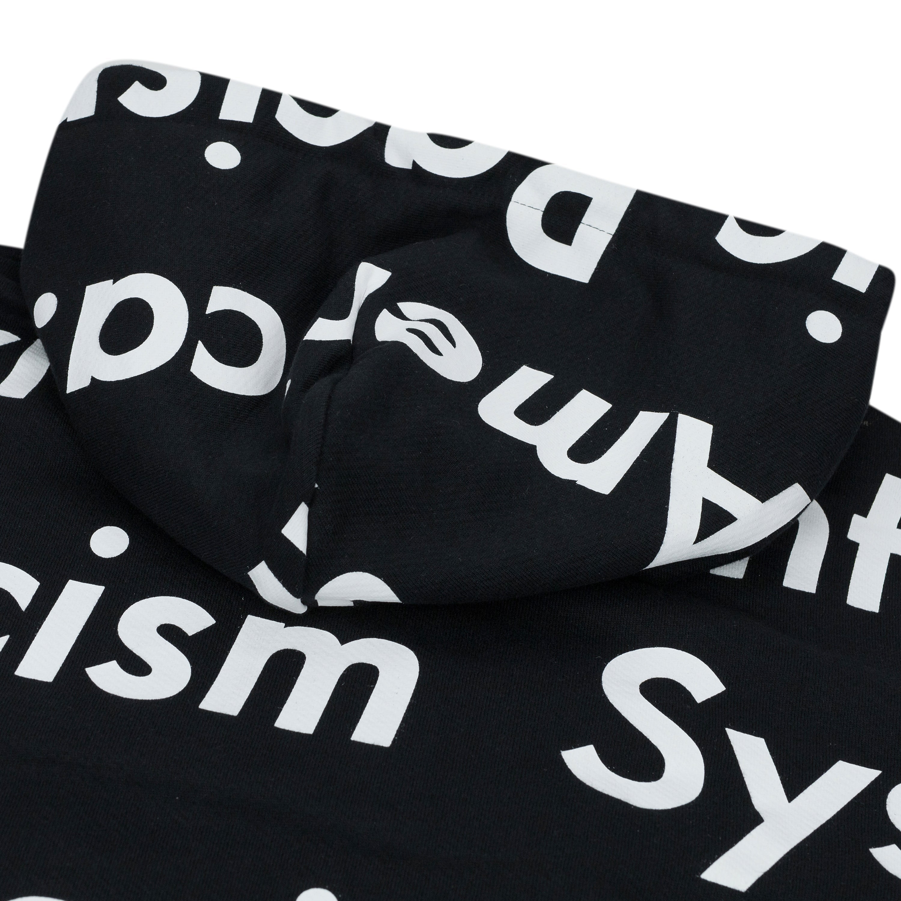 Black SRCA Graphic 1 Zip-up Hoodie