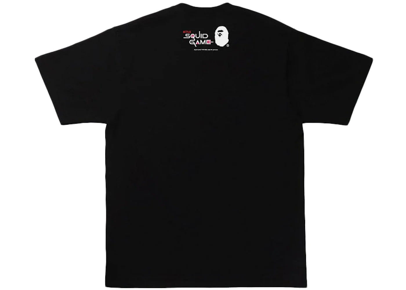 BAPE x Squid Game Ape Head Tee Black