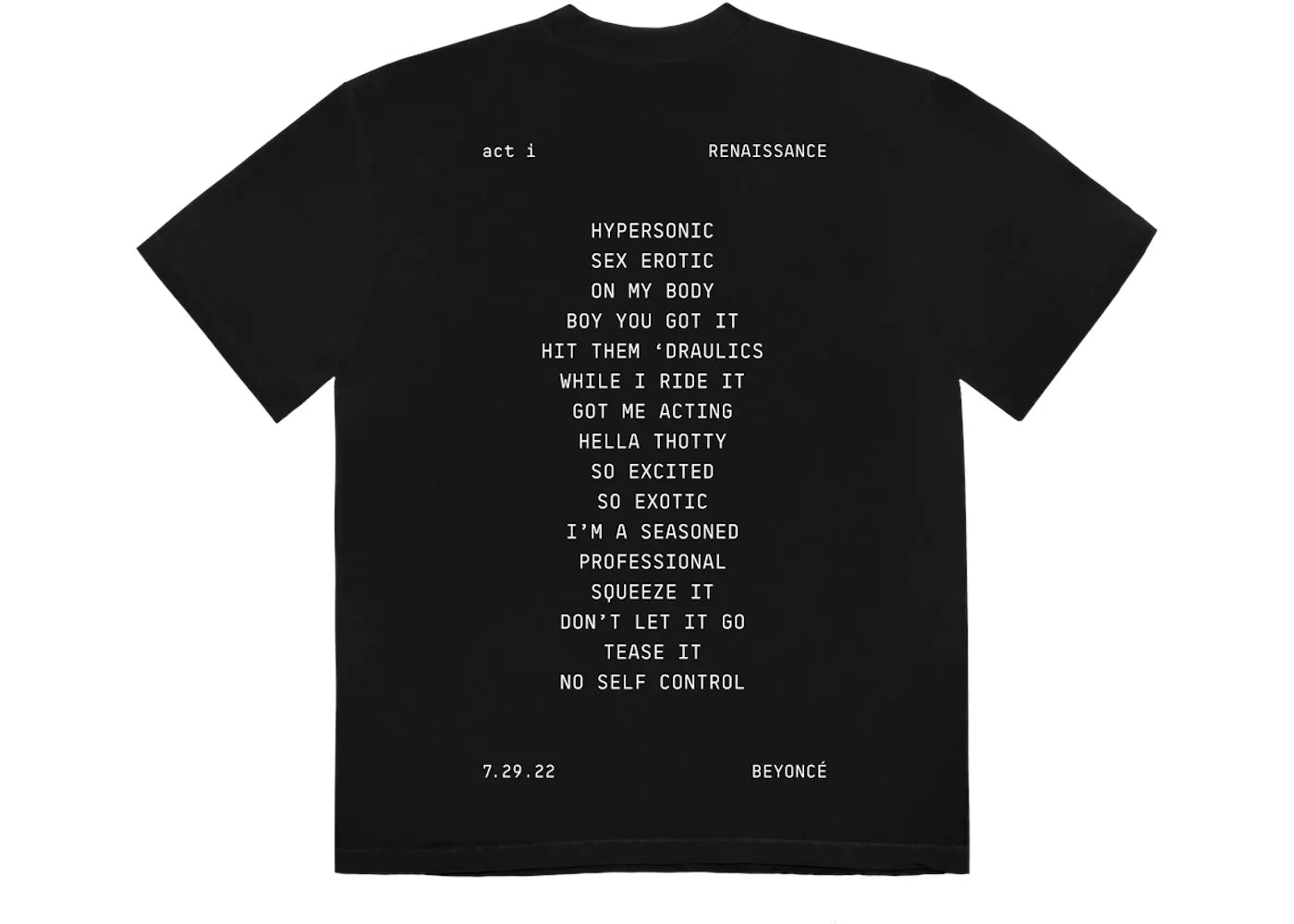 Beyonce Cuff It T-shirt Black
