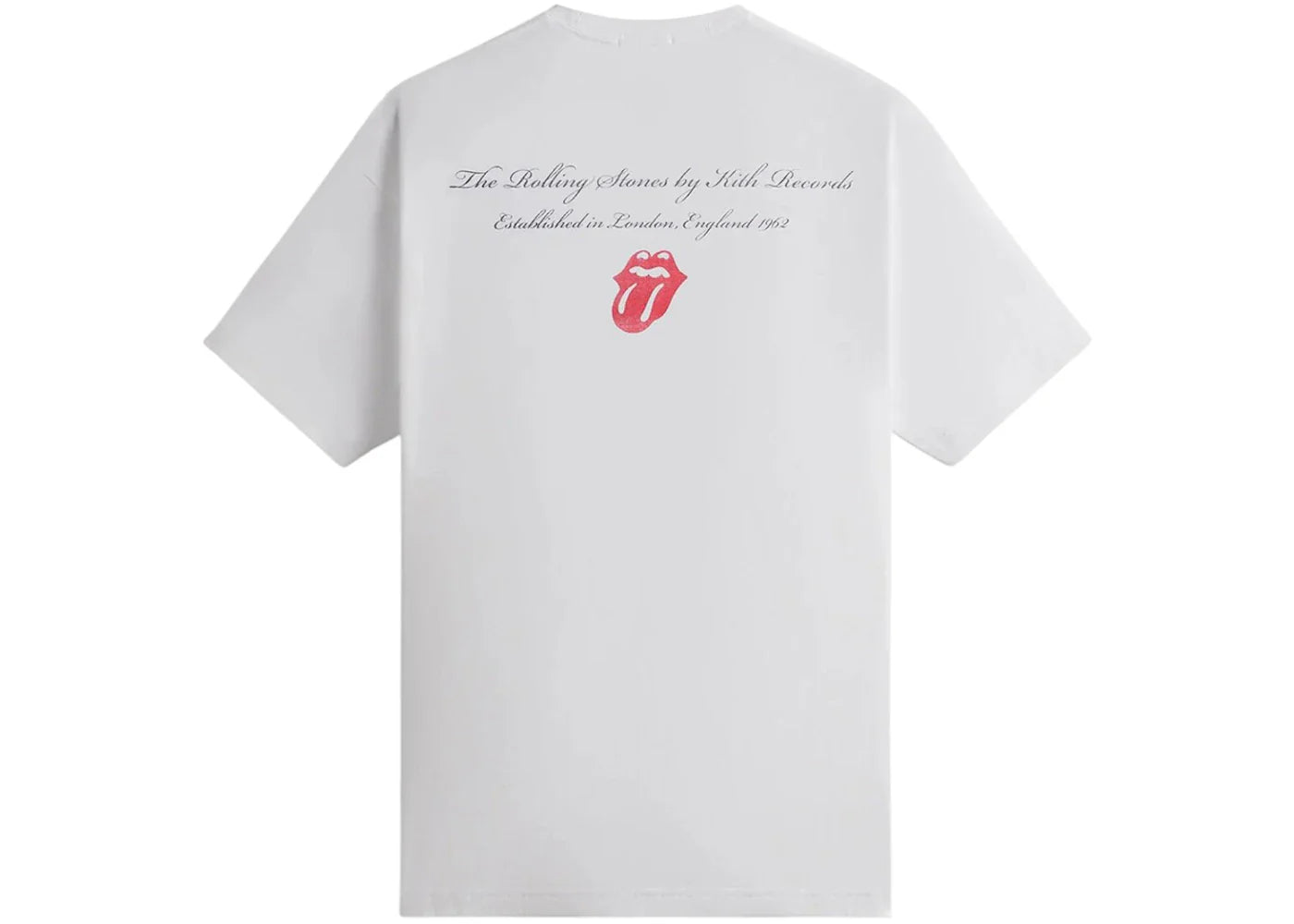 Kith The Rolling Stones Mick Photo Vintage Tee White