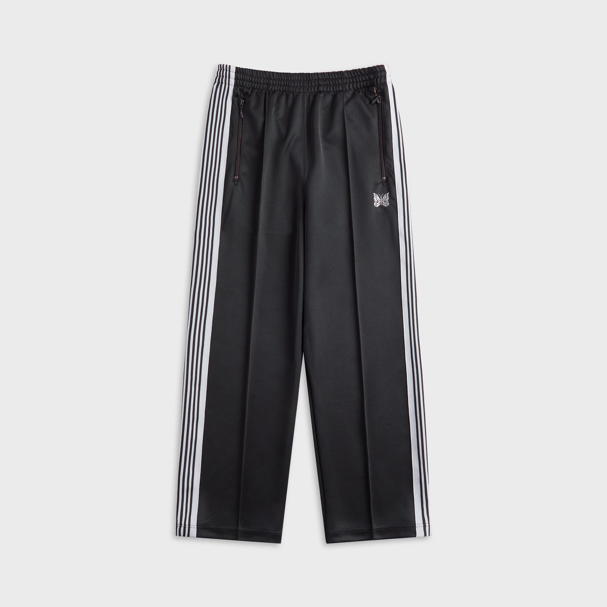 Needles Poly Smooth Track Pant - Charcoal