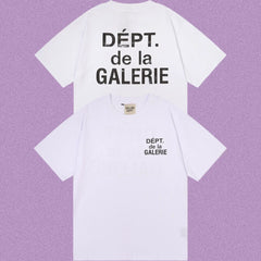 Gallery Dept. DÉPT. de la GALERIE Short Sleeve T-Shirt - White/Black