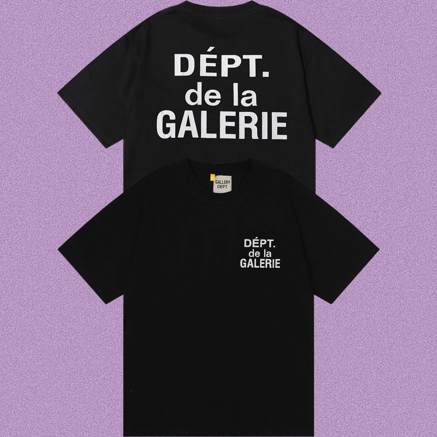 Gallery Dept. DÉPT. de la GALERIE Short Sleeve T-Shirt - Black