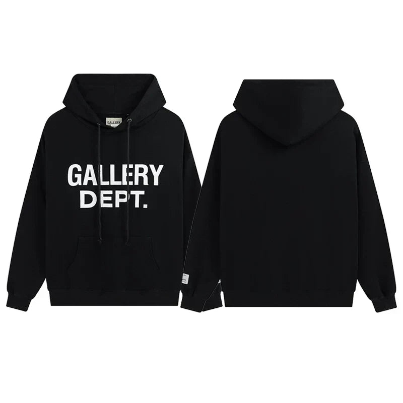Gallery Dept Big Logo Black Hoodie