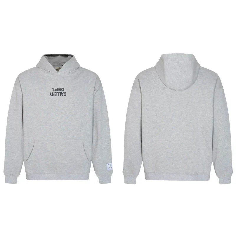 Gallery Dept. Grey Logo Hoodie