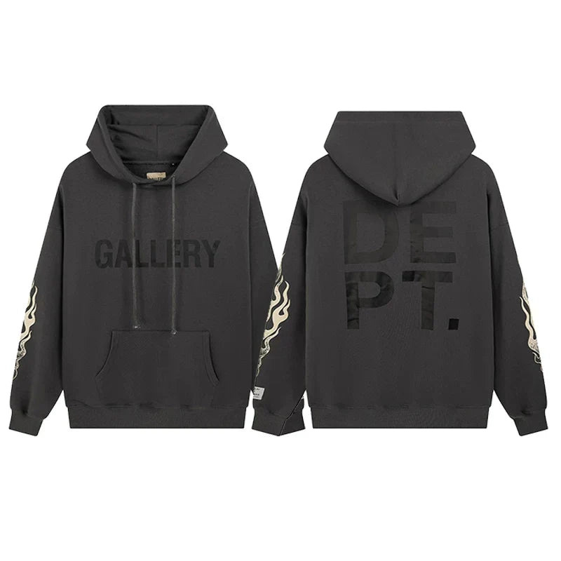 Gallery Dept DEPT. Graphic Charcoal Hoodie