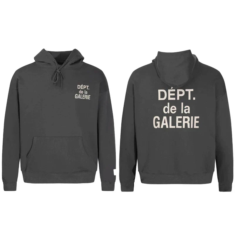 Gallery Dept Dept de la Galerie Charcoal Hoodie