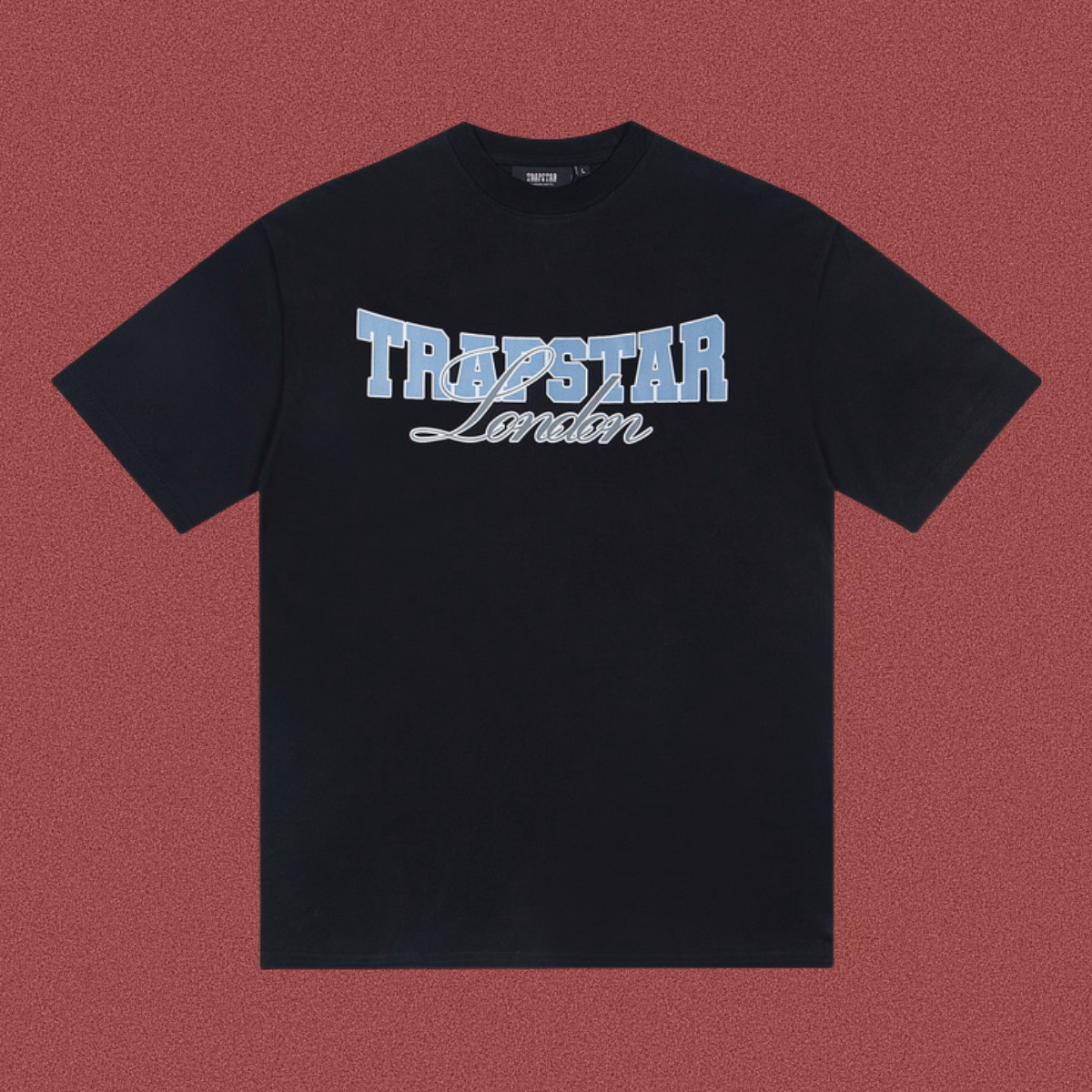 Trapstar London Collegiate Arch Graphic Tee - Black/Blue