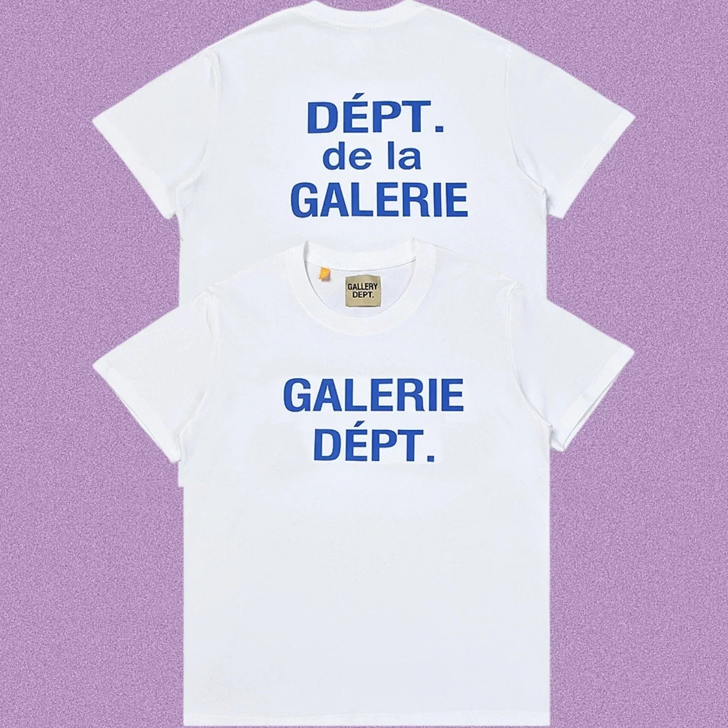 Gallery Dept. Galerie Dépt. Short Sleeve T-Shirt - White/Blue