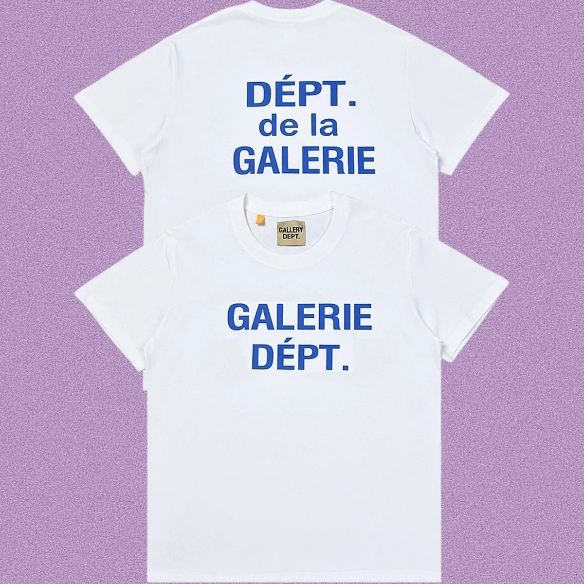 Gallery Dept. Galerie Dépt. Short Sleeve T-Shirt - White/Blue