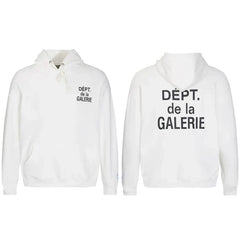 Gallery Dept Dept de la Galerie White Hoodie