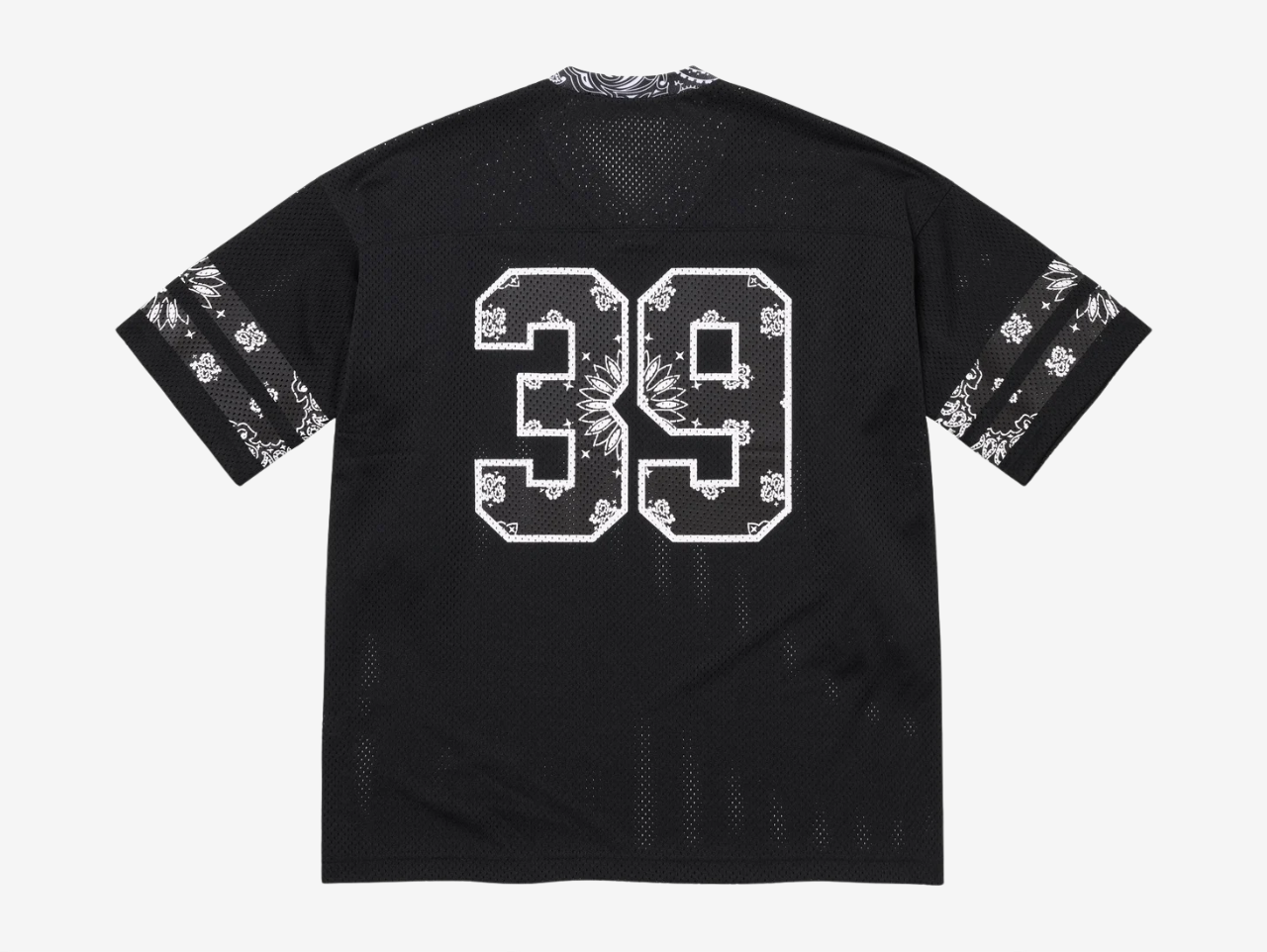 Supreme Bandana Football Jersey Black