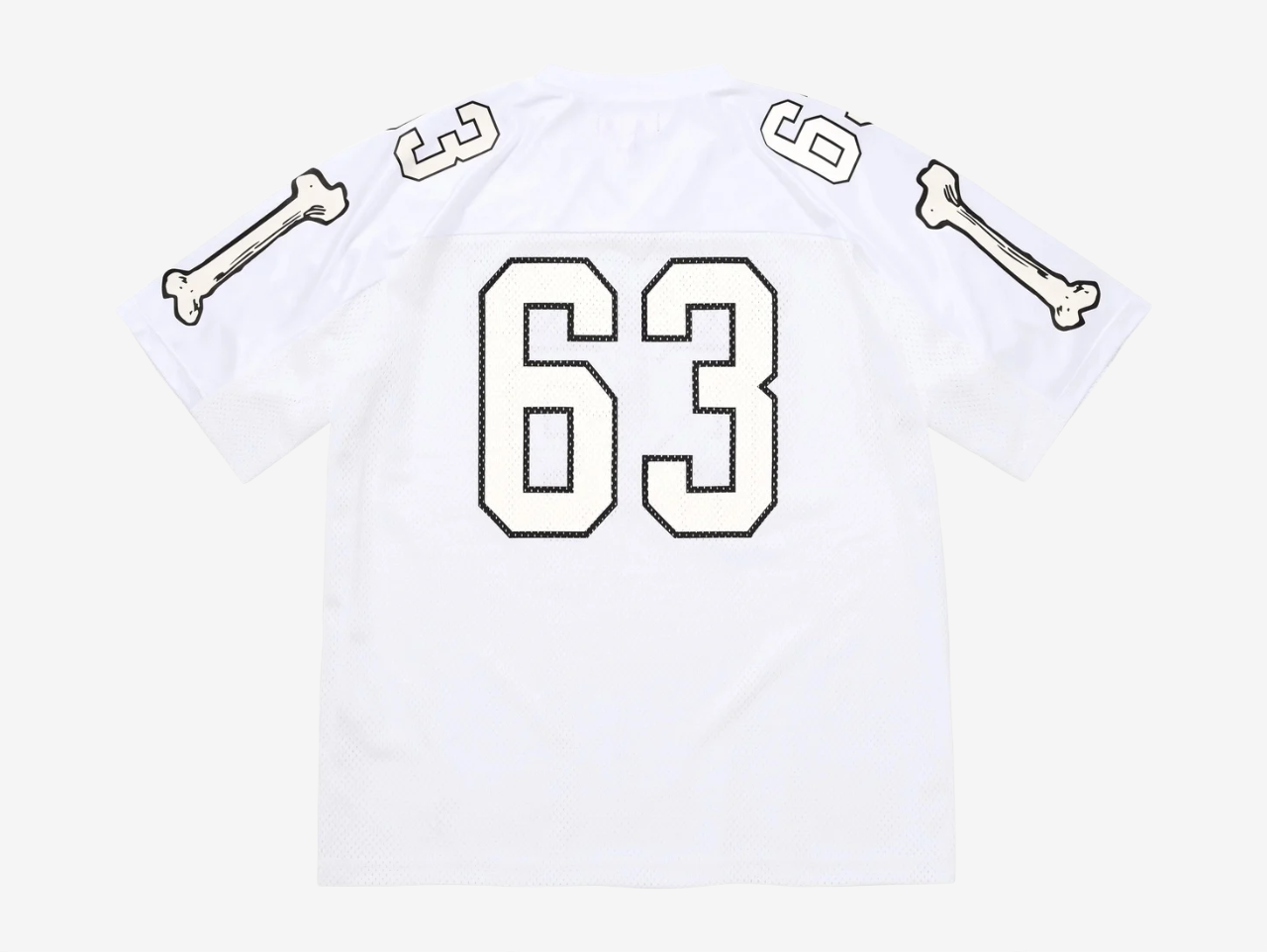 Supreme Bones Football Jersey White