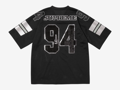 Supreme Sequin Football Jersey Black