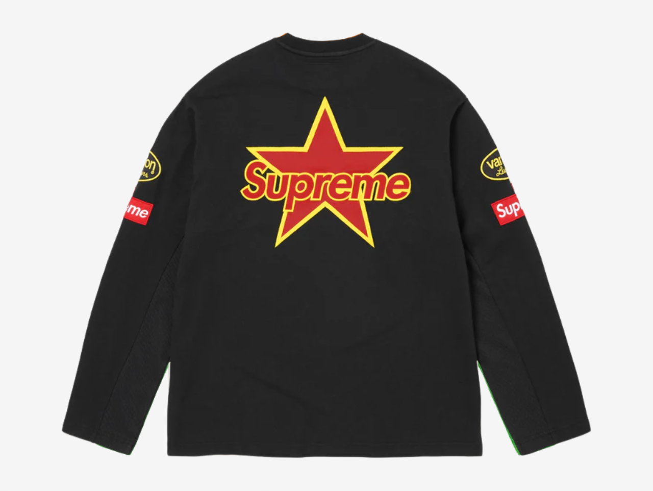 Supreme x Vanson Long Sleeve Top Black